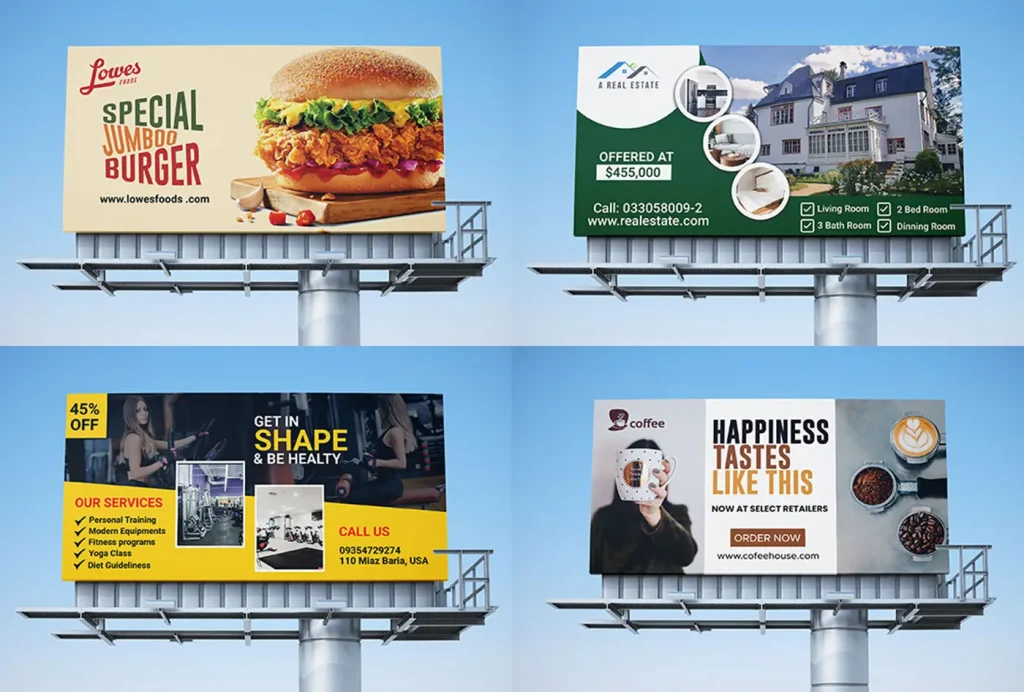 benefits of traditional advertising: billboards